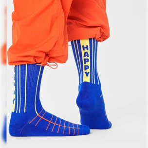 Calcetines 2-pack grid stripe crew