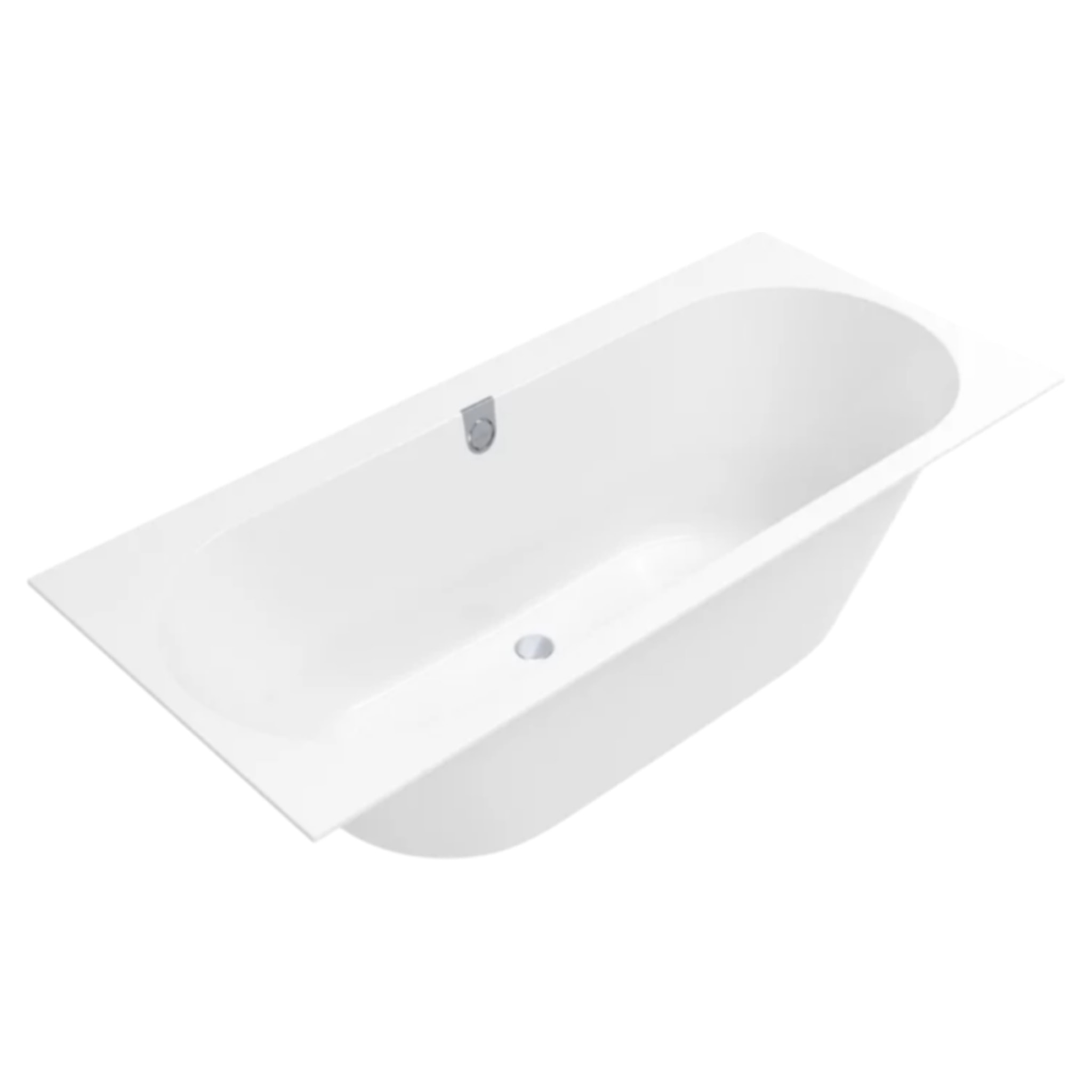 Baignoire droite 170 x 75 VILLEROY & BOCH Oberon 2.0 blanc mat