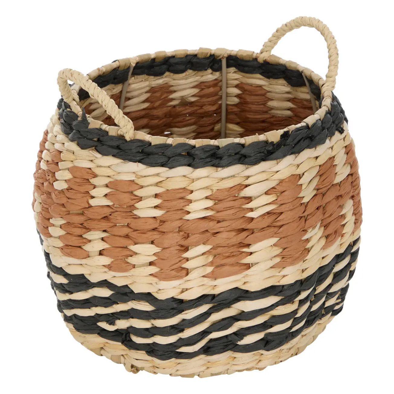 Paniers Wonja orange 32x32cm