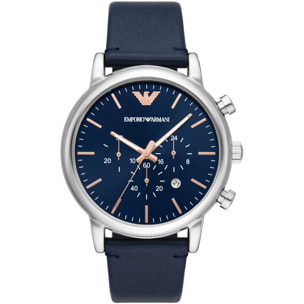 Reloj Armani AR11451 Hombre Analogico Cuarzo con Correa de Cuero