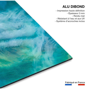 Tableau bleu nebuleux Tableau alu Dibond