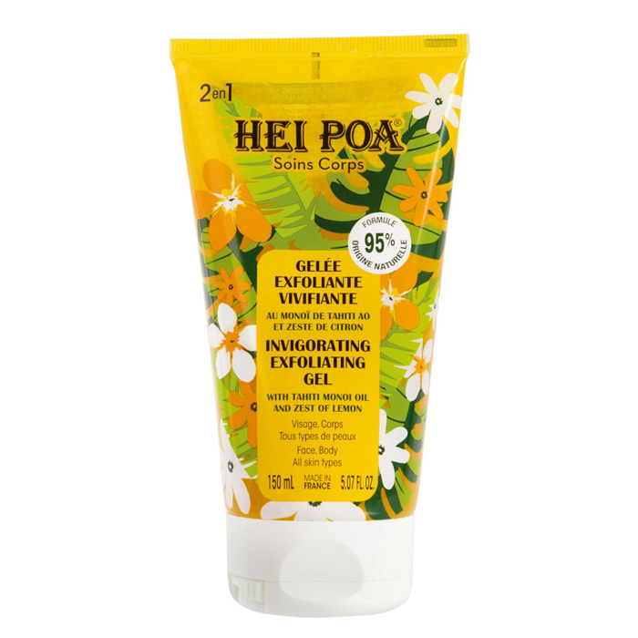 Gelée Exfoliante Vivifiante - Au Monoï de Tahiti AO 150 ml