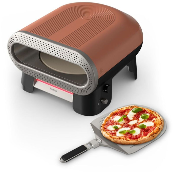 Four à pizza électrique TEFAL Pronto JM600TE0 pizza 30 cm préchauffage 15 min, jusqu'à 400°C