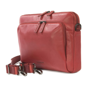 Borsa a tracolla  unisex In Vera pelle Made in Italy 34x23x8,5 cm