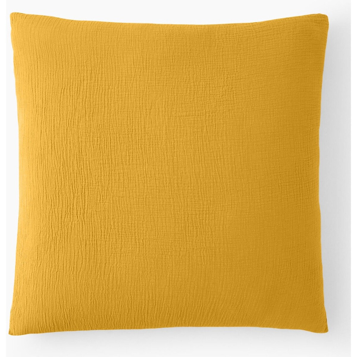 Paire de Taies D'oreiller 100% Gaze De Coton Safran Mineral