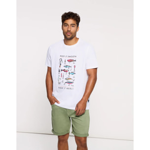 Camiseta Manga Corta Blanco - Nichols