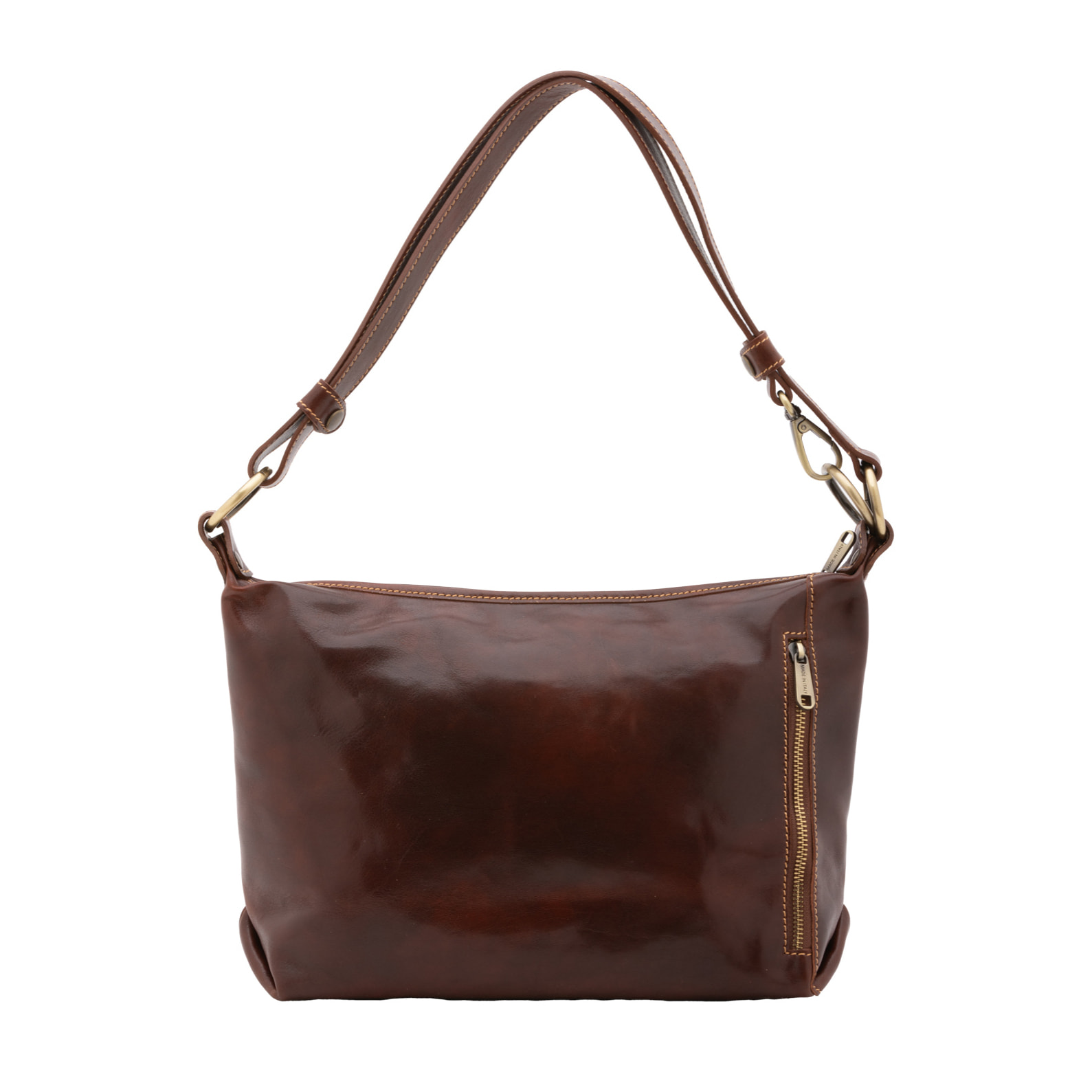 Borsa a spalla  da donna In Vera pelle Made in Italy 38x23x10 cm