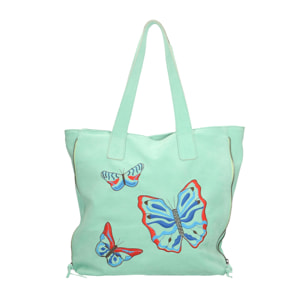 Borsa a spalla  da donna In Vera pelle Made in Italy 35x30x7 cm