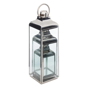 Set de 3 lanternes "Seif" extérieur/intérieur acier inoxydable