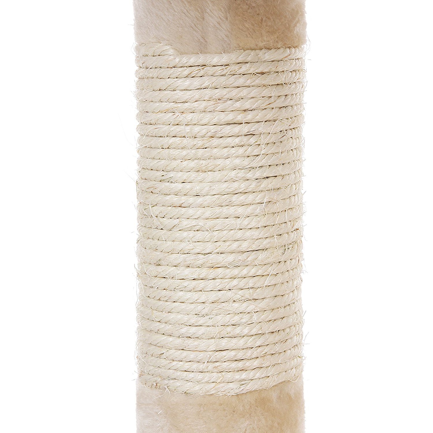 Albero Per Gatto con Graffiatoio Cuccia Giocattolo Gatti Parco Giochi Tiragraffi in Sisal Naturale 70 x 50 x 36 Cm