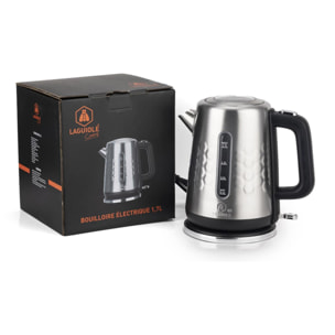 Bouilloire électrique en inox 1,7l