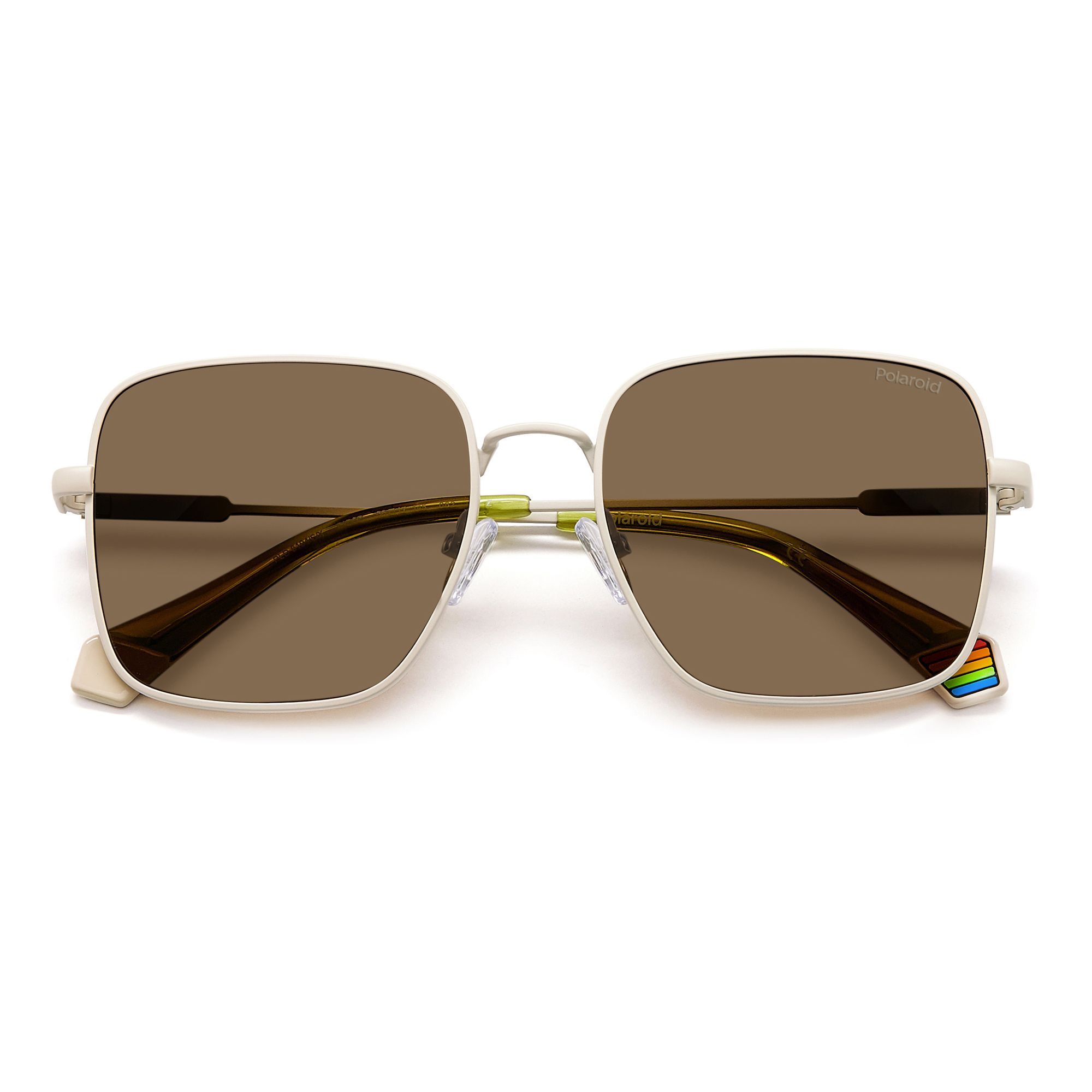 Polaroid - lunettes de soleil - blanc cassé - Couleur des verres : bronze - UV : cat. 4