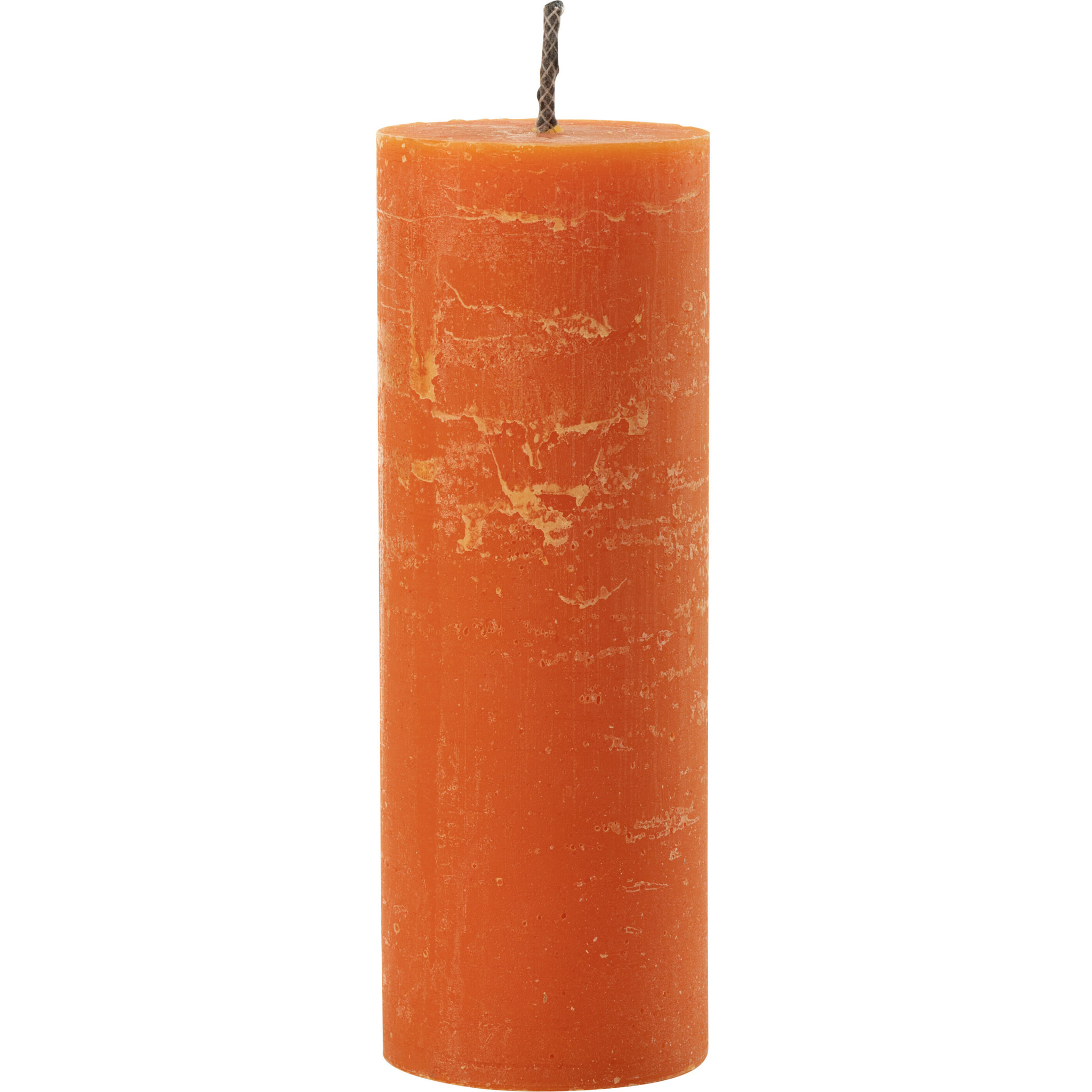 J-Line bougie exterieure Pilier - orange - extra large - 50H