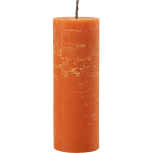 J-Line bougie exterieure Pilier - orange - extra large - 50H