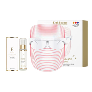 Mascarilla LED 3 Colores + Sérum Colágeno 60 ml