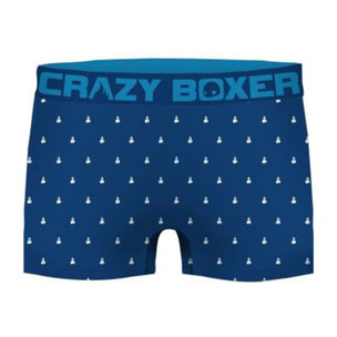 Set de 2 Boxers Crazy Boxer para hombre en algodón