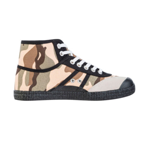 Zapatillas Sneaker Unisex - KAWASAKI Camo Canvas Boot K202418-ES 8885 Various Brown