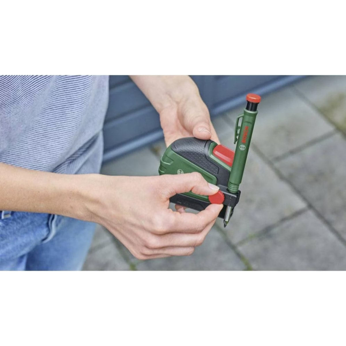 Mètre ruban 5 m + clip à crayon - BOSCH - 1600A03318