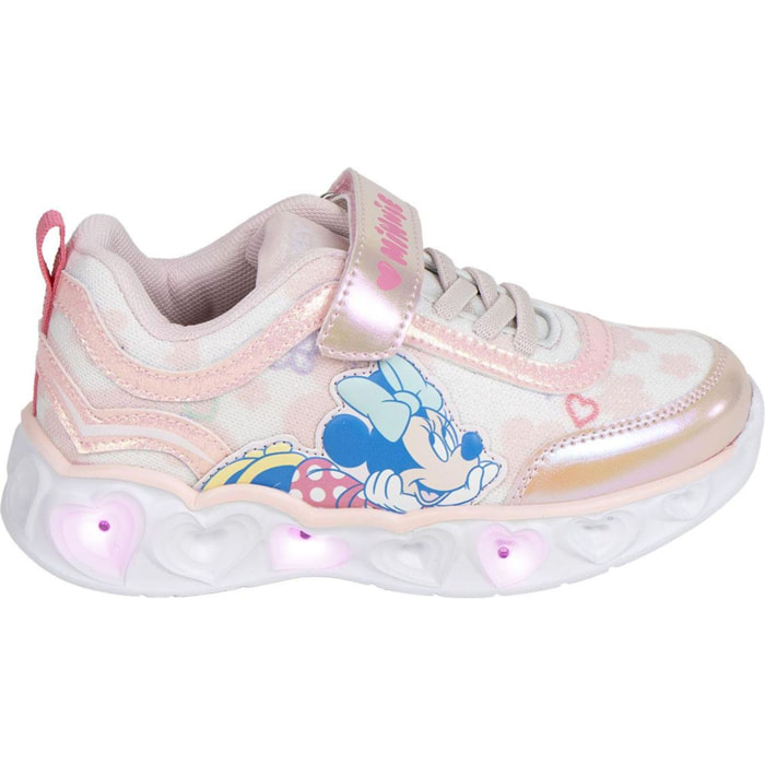Deportiva Suela Ligera Eva Con Luces Minnie