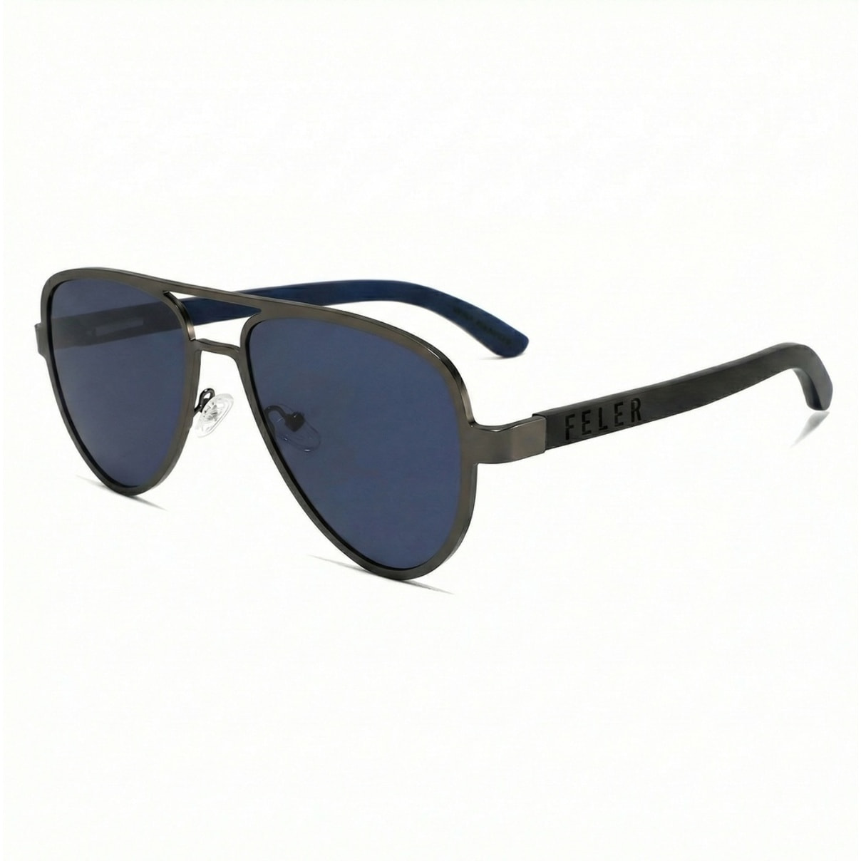 Gafas de Sol Feler 1803-4 Polarizadas de Madera Unisex 56 mm