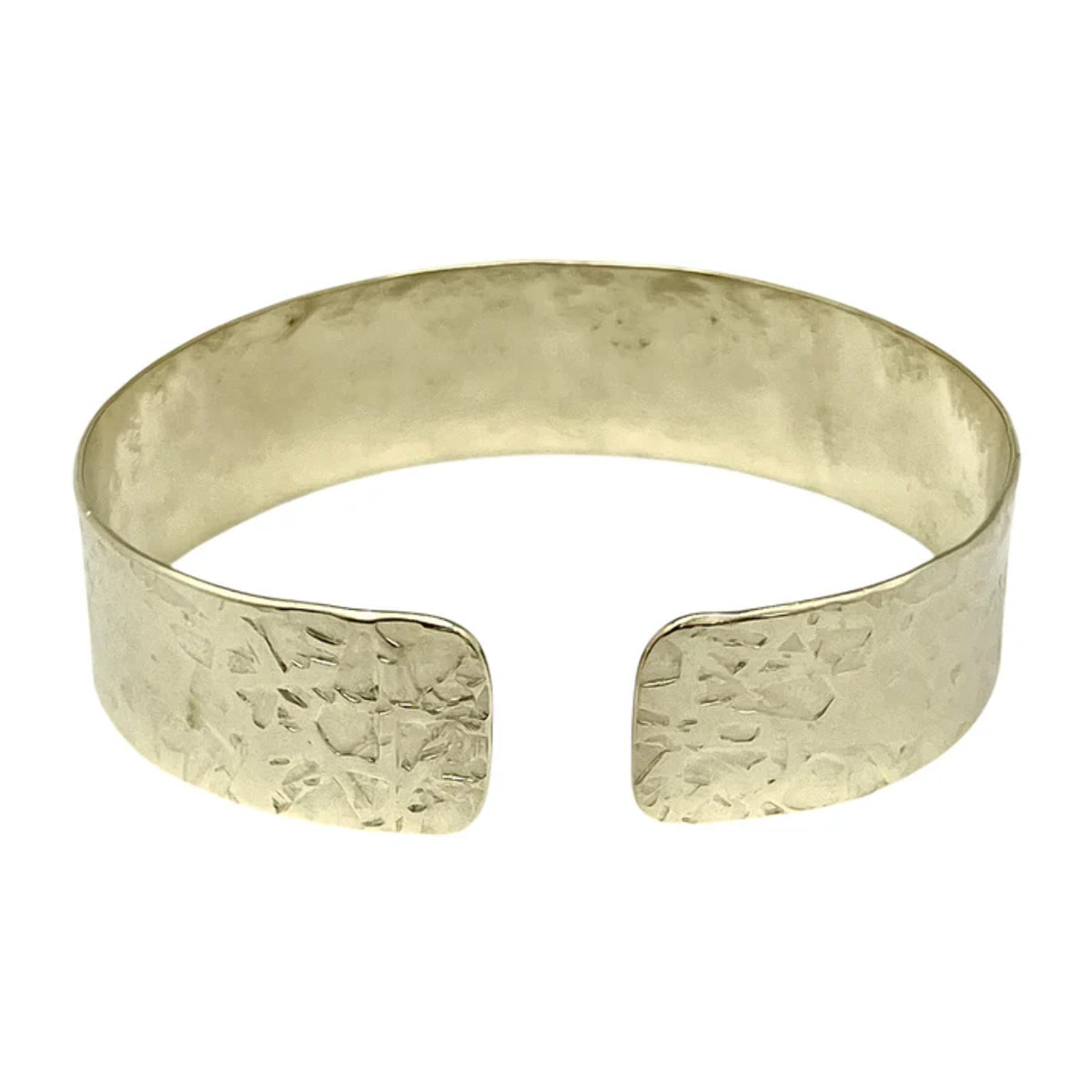 Pulsera brazalete Alunizaje Pá­colo en latón dorado