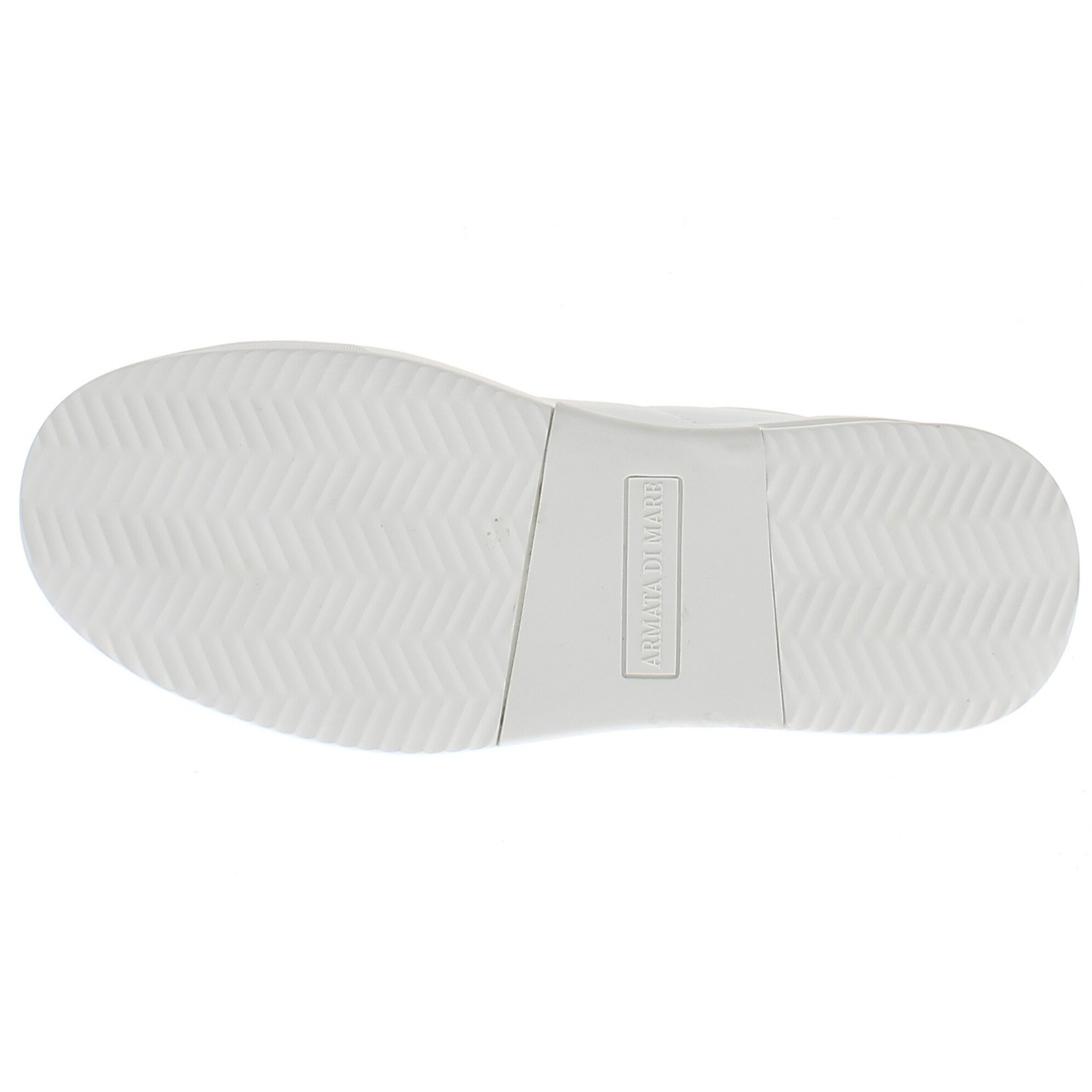 Armata di Mare Scarpe Uomo Court Sneakers Stringate con Soletta Rimovibile in Memory Foam AMU 1D931 Off White