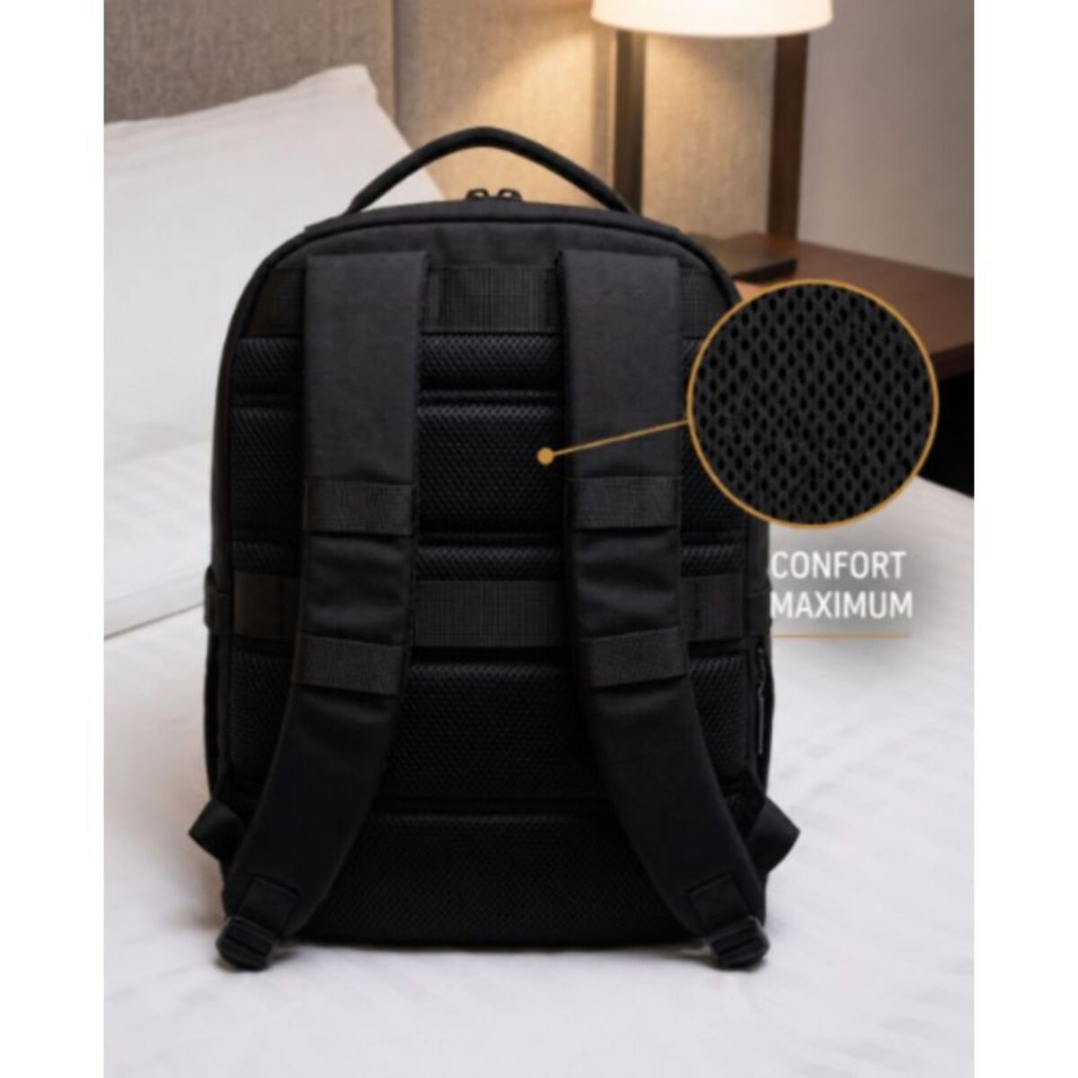 Sac à dos ESSENTIELB 16" Confort quotidien Noir