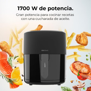 Freidora de Aire sin Aceite de 6,5L Cecofry Fantastik 6500 Pack 1700W,Tecnología