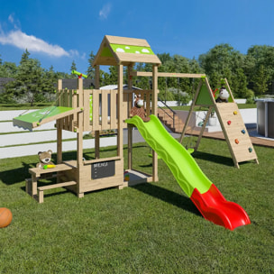 Aire de jeux bois 2,20 m SNACK XPRESSION XL - 14 enfants
