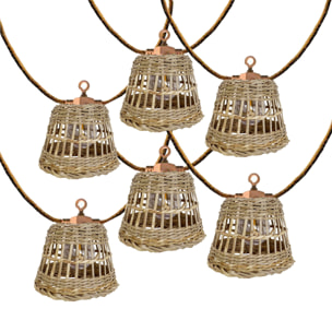 Guirlande solaire SAMOA 20 LED 13M