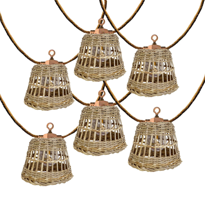 Guirlande solaire SAMOA 20 LED 13M