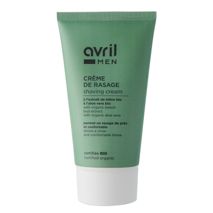 Soin Homme - Certifiée bio - Crème de rasage