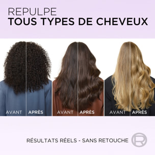 Lot de 12 - L'Oréal Paris Elseve Hyaluron Repulp Shampooing Ré-Hydratant 72H 300ml