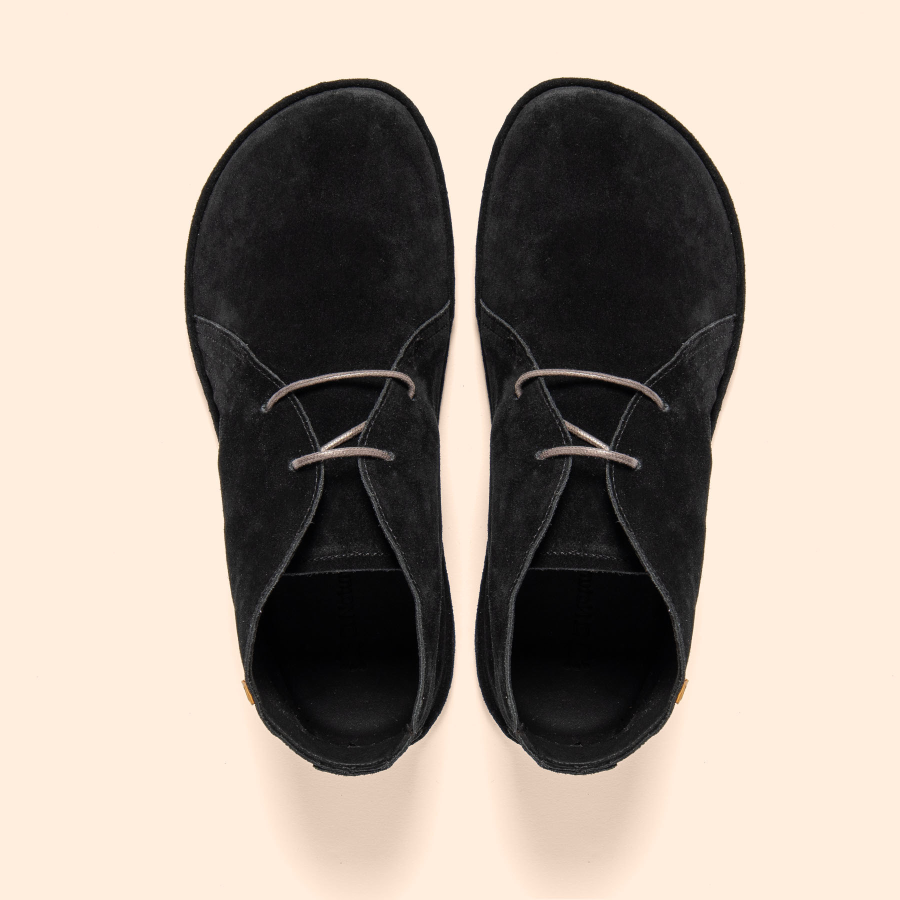Botines N5672 SILK SUEDE BLACK/ BARE color Black