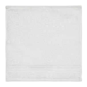 Lot de 6 serviettes éponge coton bio