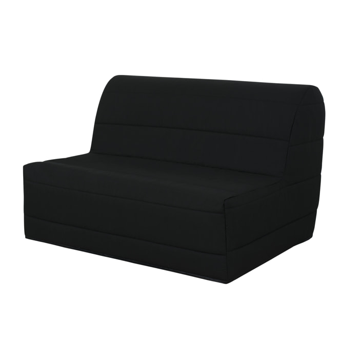 Banquette BZ MELISSA 140 x 190, pearl noir