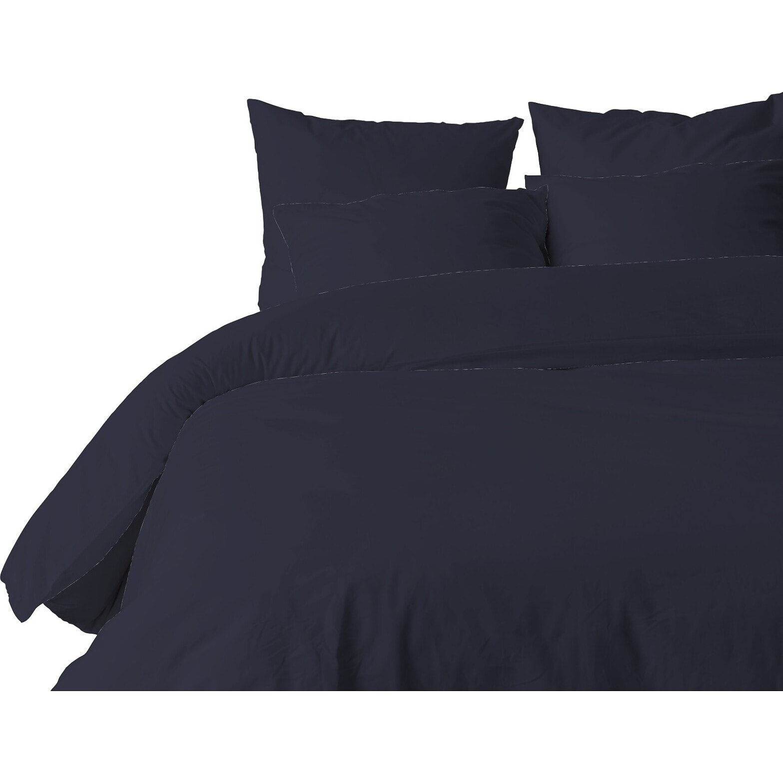 Parure Housse De Couette + 1 taie 100% Coton 57fils Ivoire