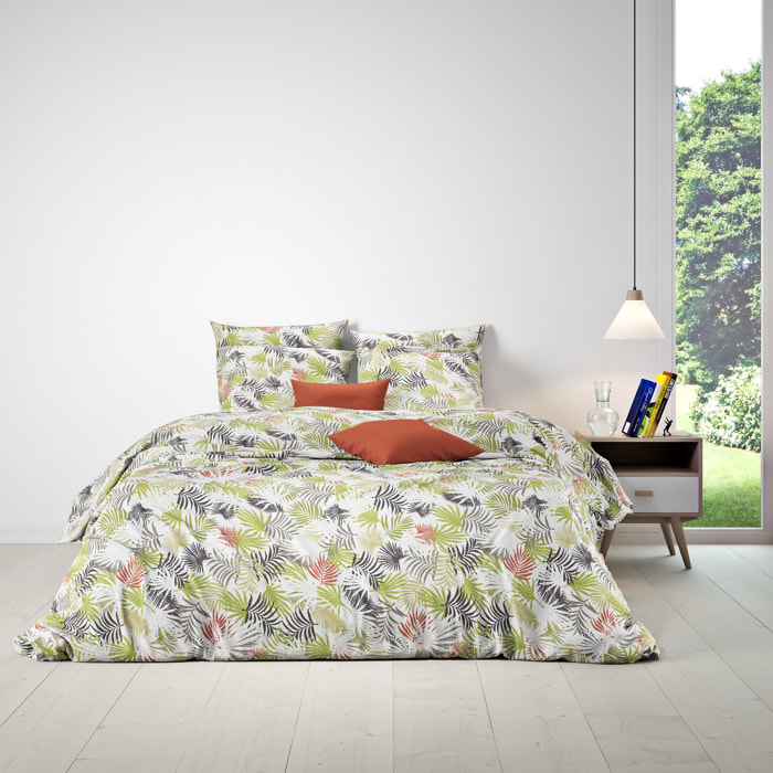 Parure Housse De Couette Coton 57 Fils Tokyo