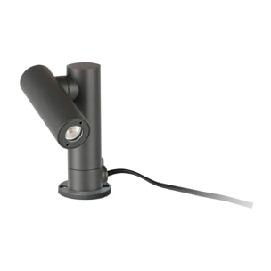 SPY-1 Lampe borne gris foncé