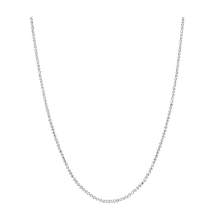 Collar Ekano acabado plata