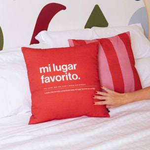 Funda de Cojín "Mi lugar favorito" Definición