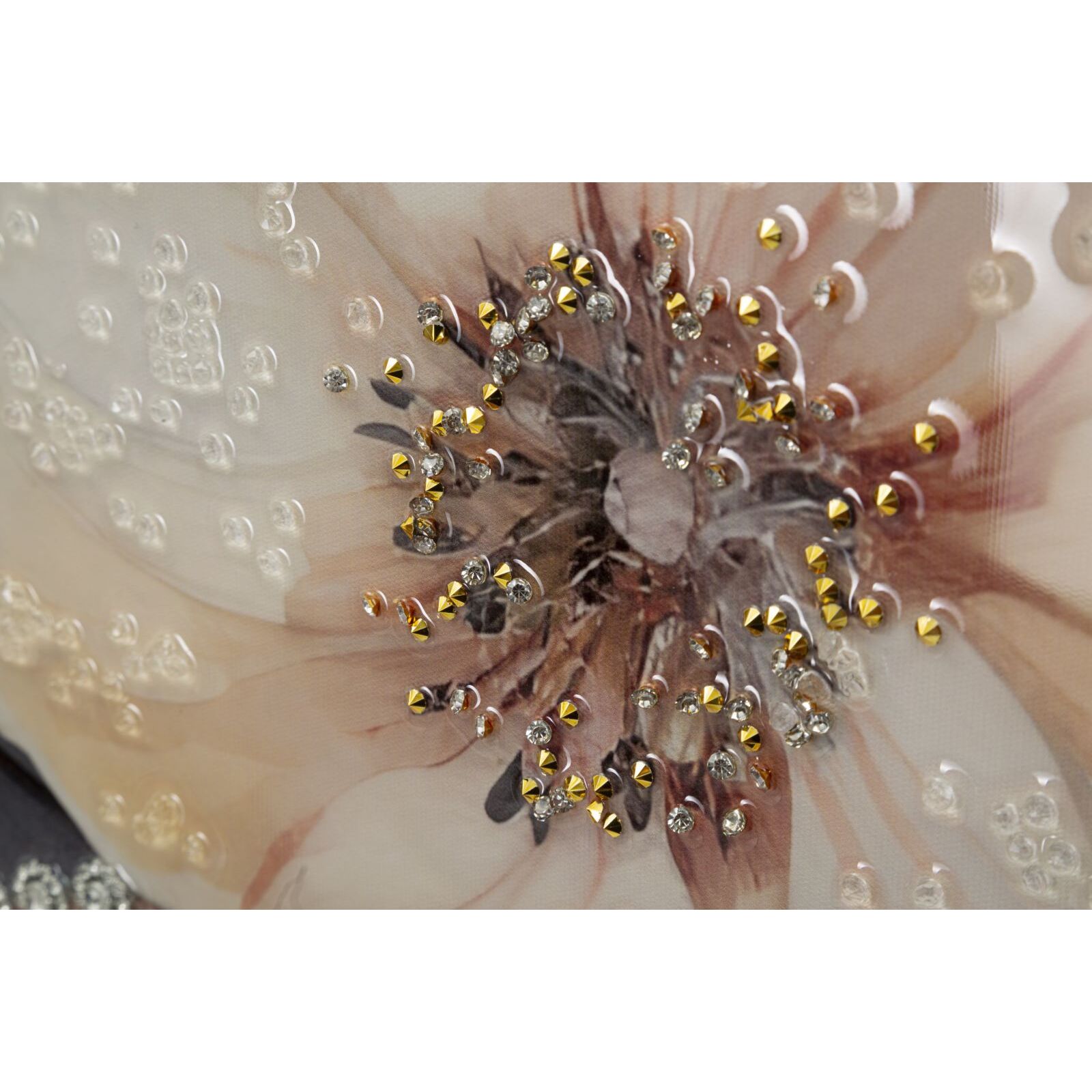 DIPINTO SU TELA LACCATO WIEN HAT -A- C/CORNICE CM 62X4X92