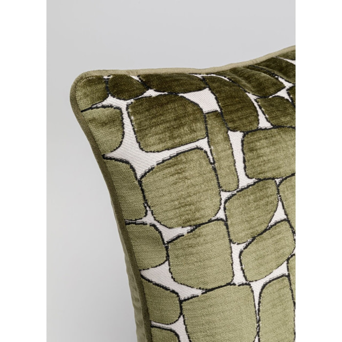 Coussin Pebbles vert Kare Design