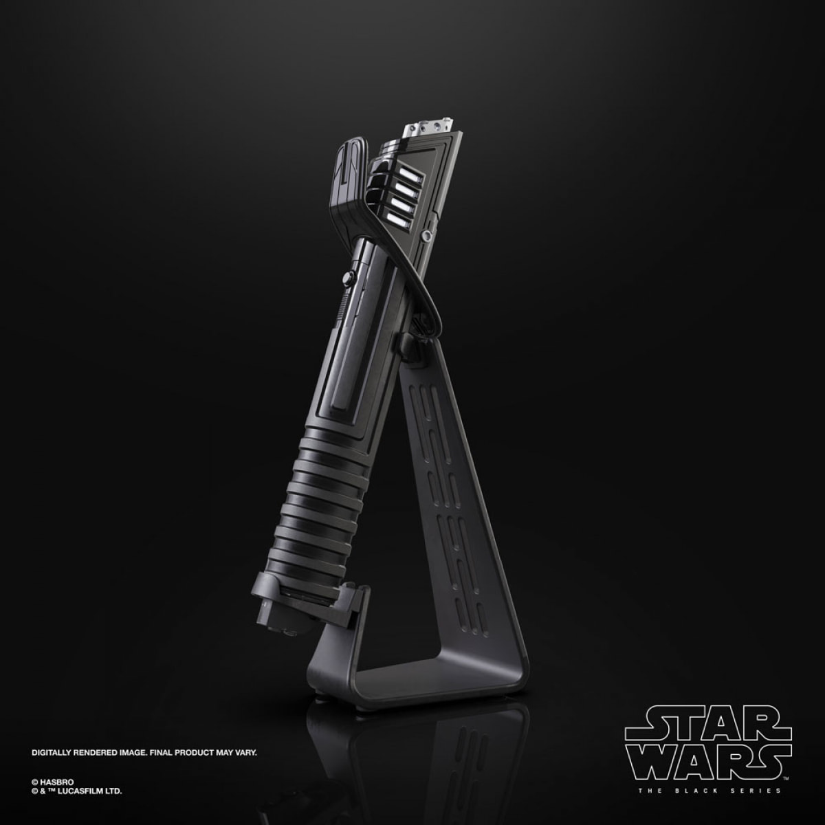 Star Wars The Mandalorian Black Series Replica 1/1 Force FX Elite Lightsaber Mandalorian Darksaber Hasbro