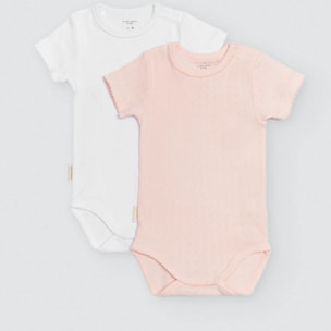 Tutina rosa a maniche lunghe per neonati Ocean Tales