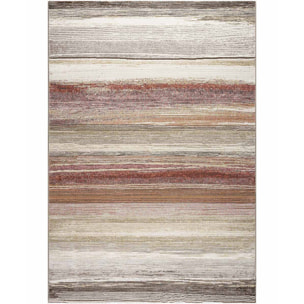 Tappeto Moderno Righe Soggiorno Salotto Beige