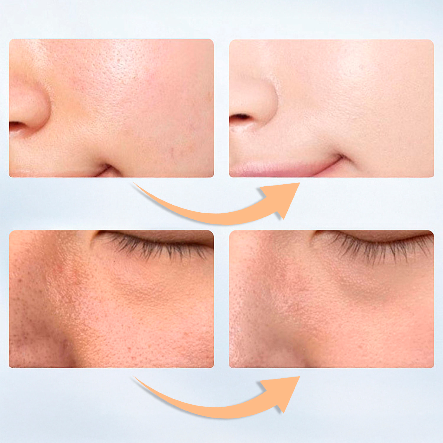 Lampada portatile per la terapia della luce con 5 tipi di luci: rossa, verde, blu, arancione e viola.