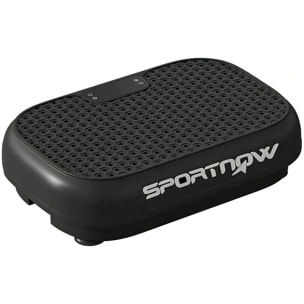 Plateforme vibrante fitness 200W 120 vitesses 5 prog. noir