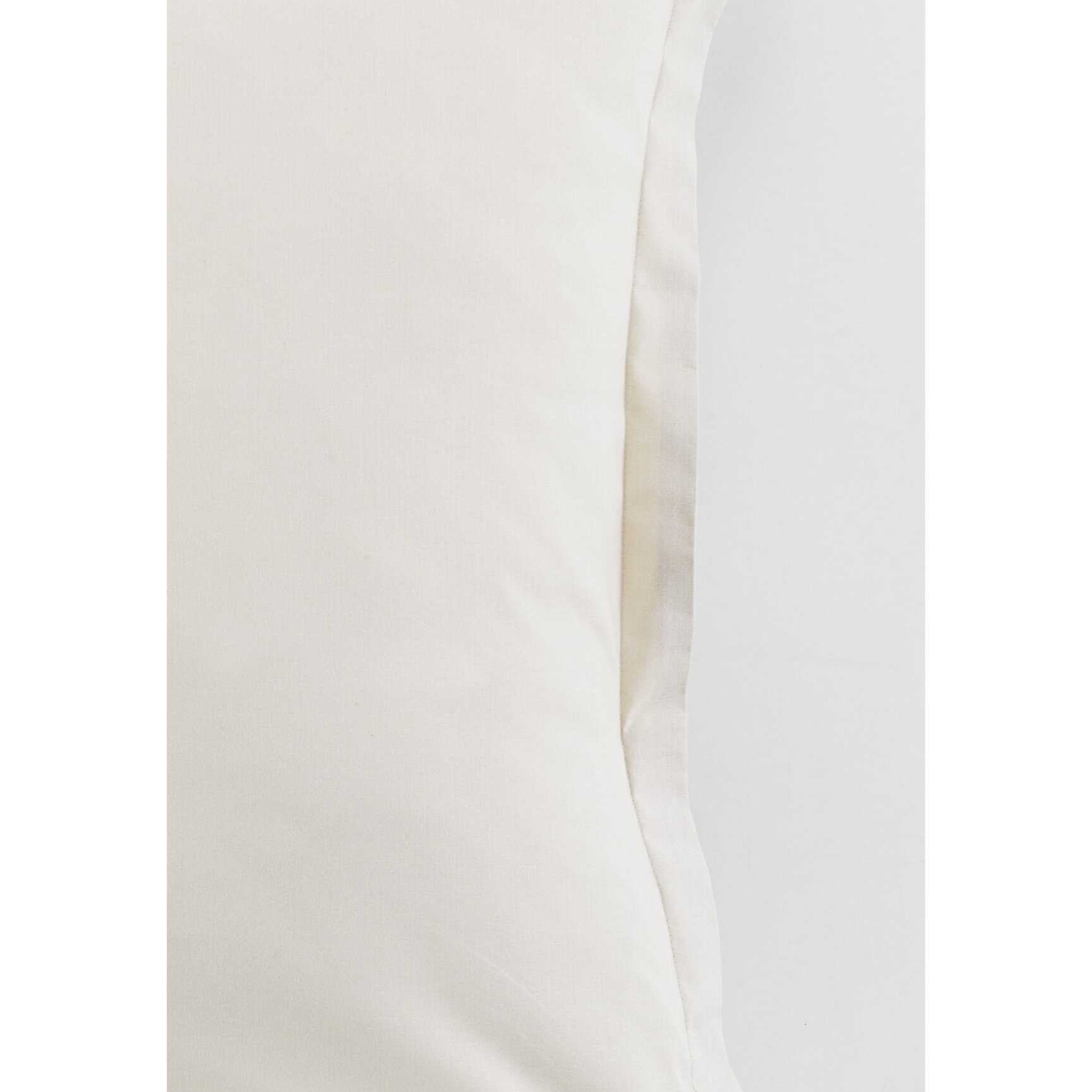 Paire de taie d'oreiller 100%coton 57fils anthracite
