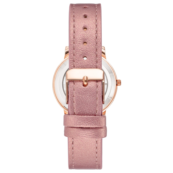 Reloj Juicy Couture JC1214RGPK Mujer Analogico Cuarzo con Correa de Polipiel